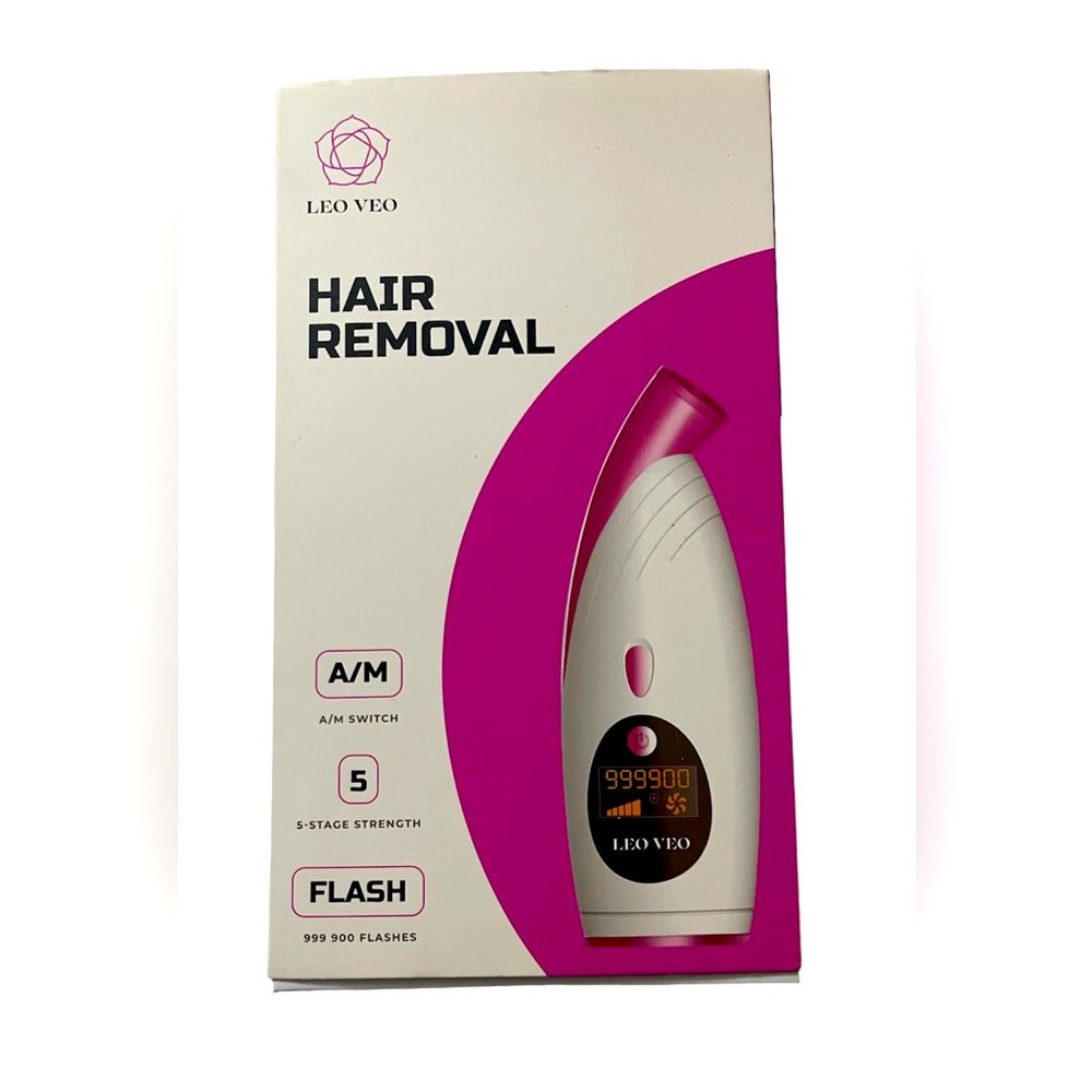 New IPL-D26 hair removal device. 5 stages with built-in skin protect